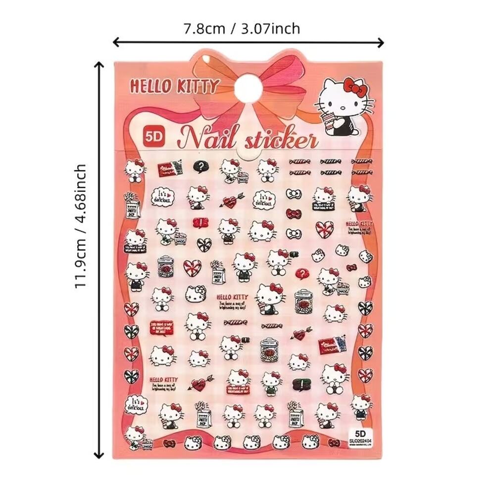 #6655 Hello Kitty & Friends - Hello Kitty Edition Sanrio Nail Art